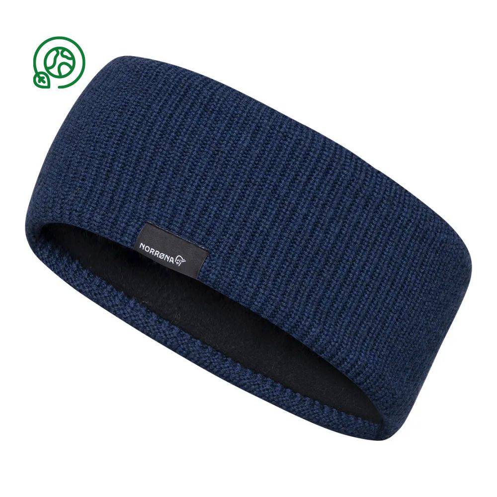 Norrona /29 HEAVY MERINOULL - Bandeau indigo night melange