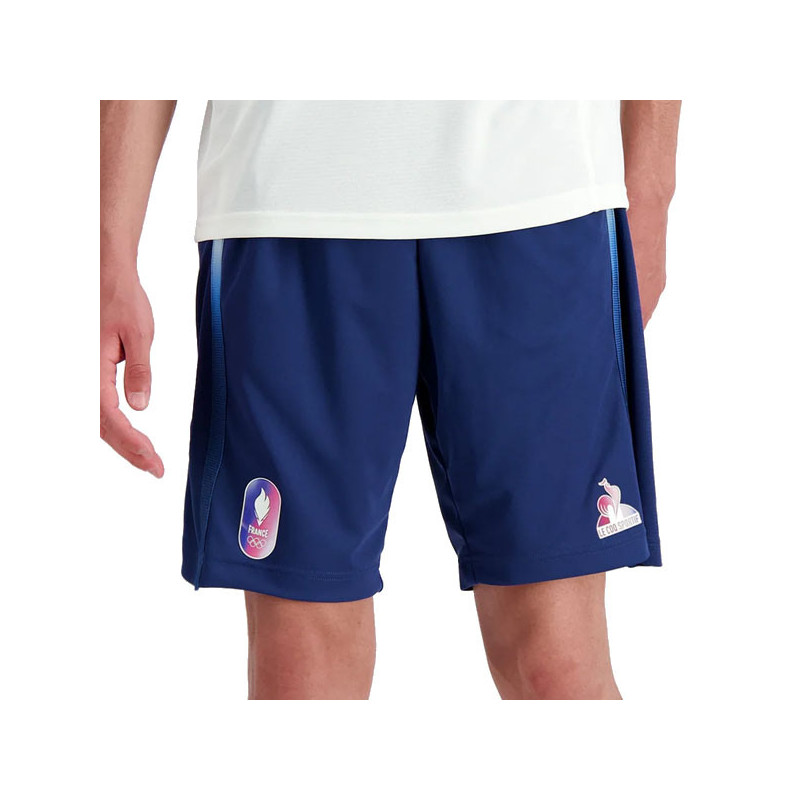 Short Equipe de France Perf Le Coq JO Paris 2024 bleu marine