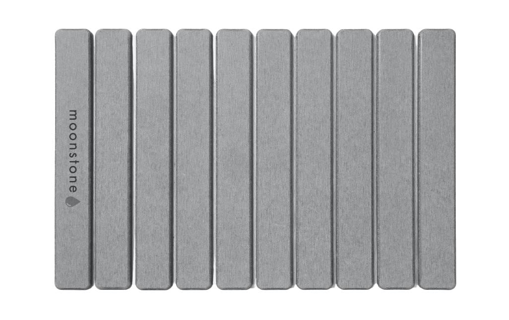 Badematte Melipa 60 x 36 cm, DunkelgrauSuper saugfähige Badematte aus Kieselgur