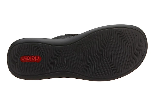 Rieker Clog  , Sommerschuh, Schlappen mit Stretcheinsatz