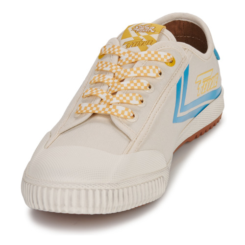Feiyue - Fe Lo 1920 Street Fighter - Blanc / Bleu / Jaune