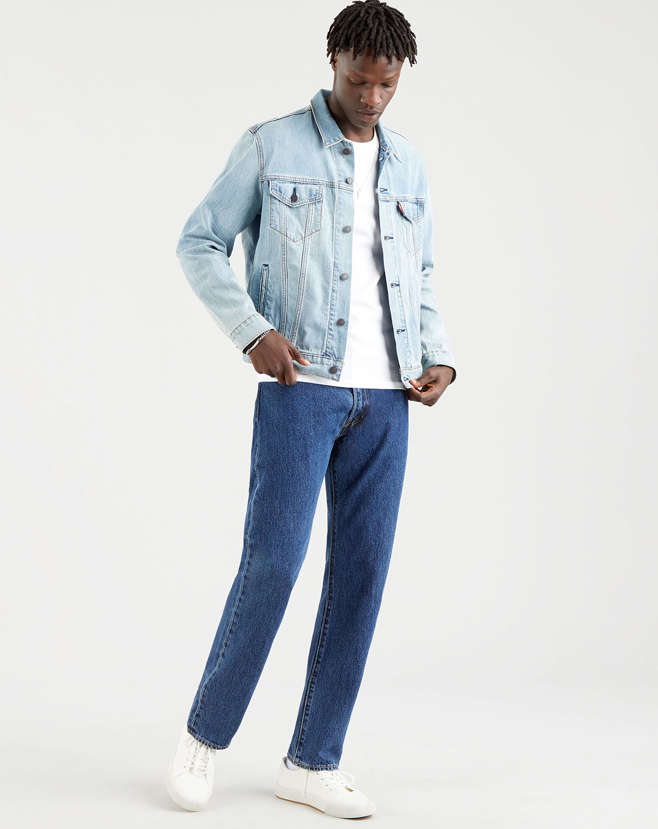 Levi's® Veste en Jean The Trucker bleue