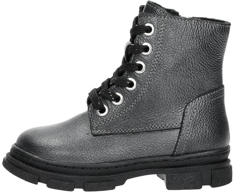 Keq Veterschoen hoog zilver