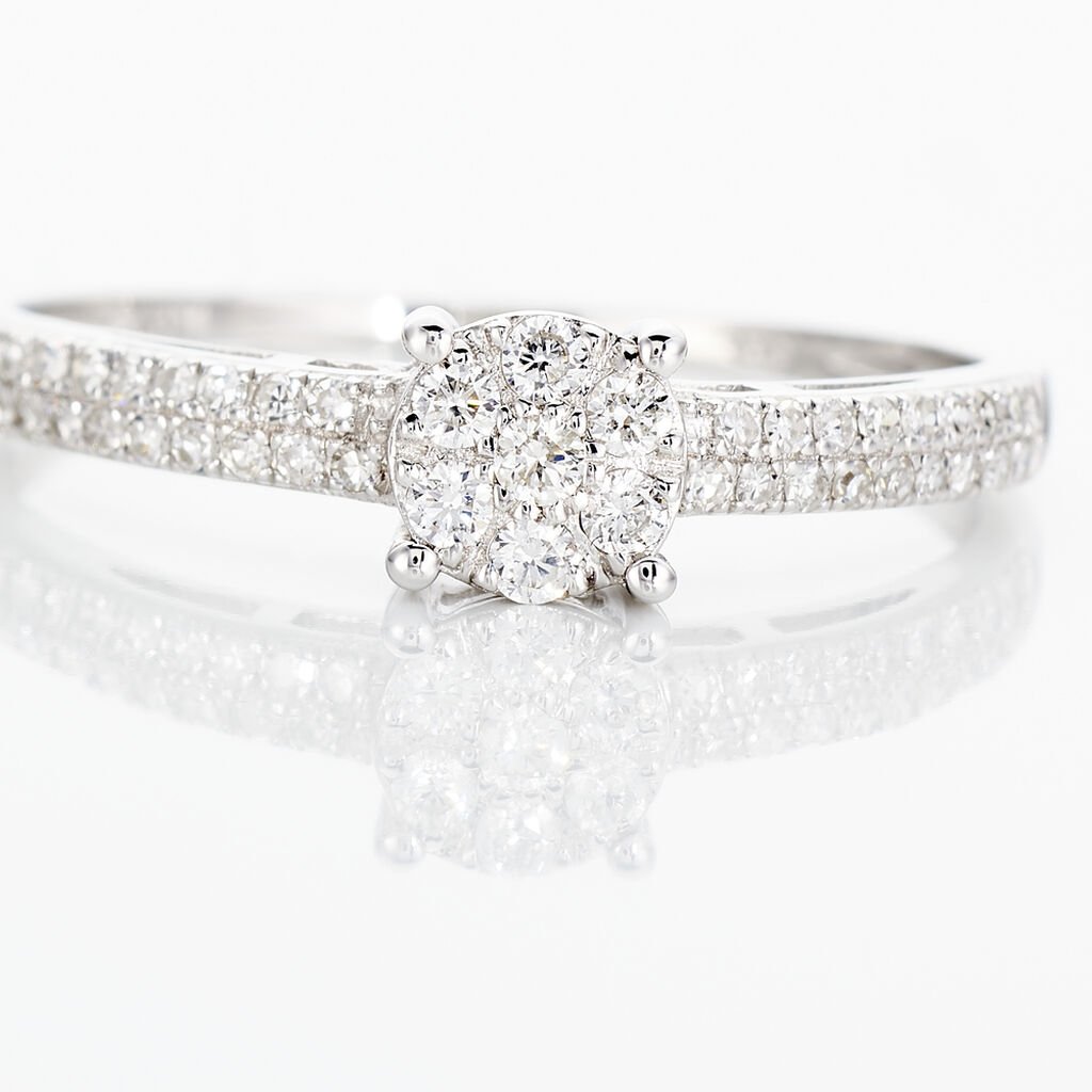 Bague Julia Or Blanc Diamant