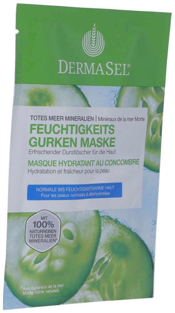 Dermasel Maske<br>12 ml, Beutel, Feuchtigkeit deutsch/französisch