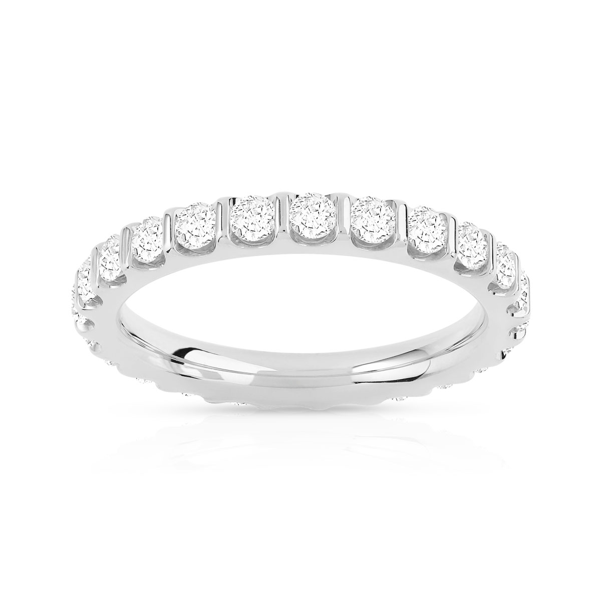 Alliance or 750 blanc diamant H/P1