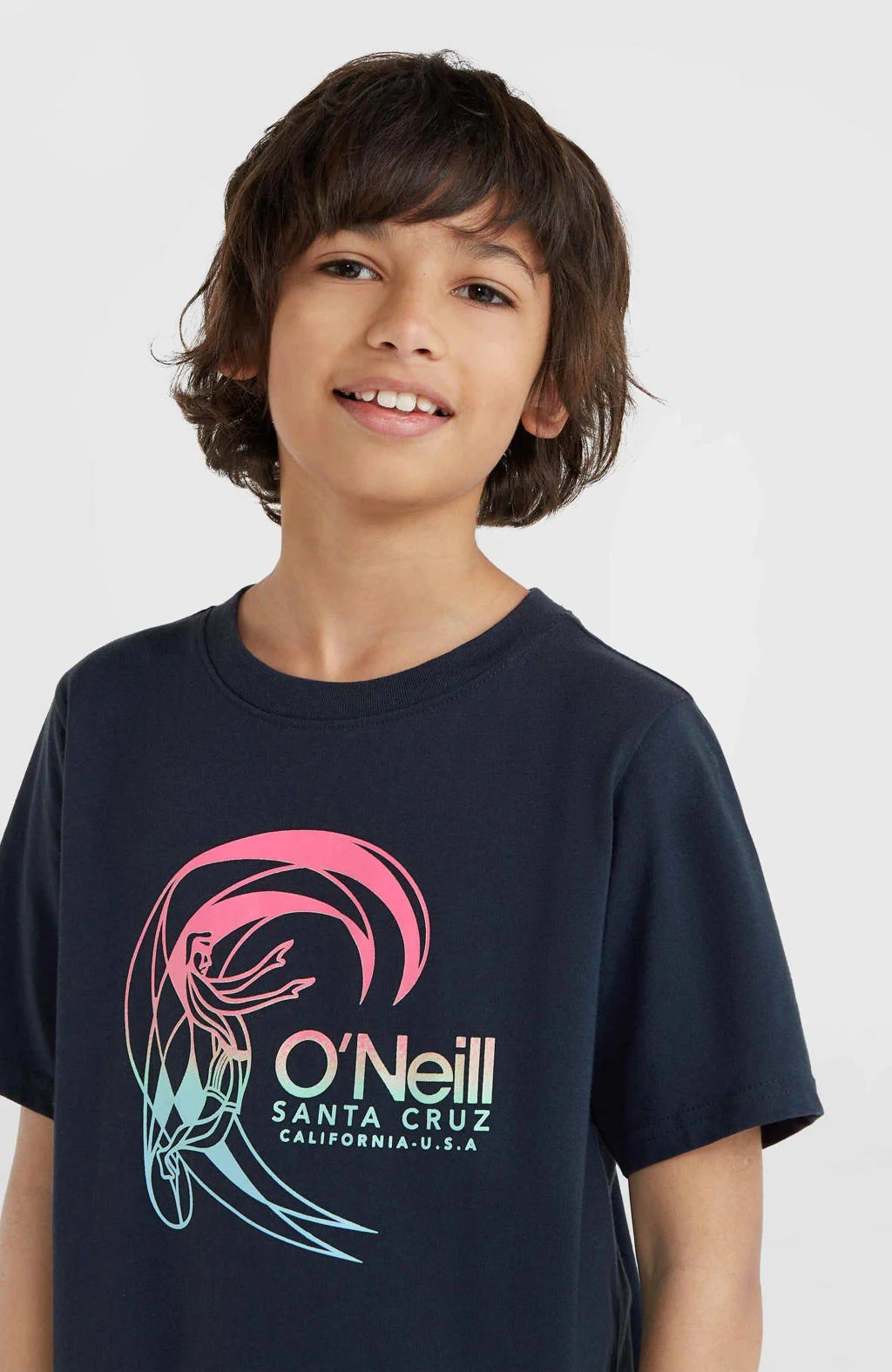 O'Neill T-shirt met printopdruk donkerblauw