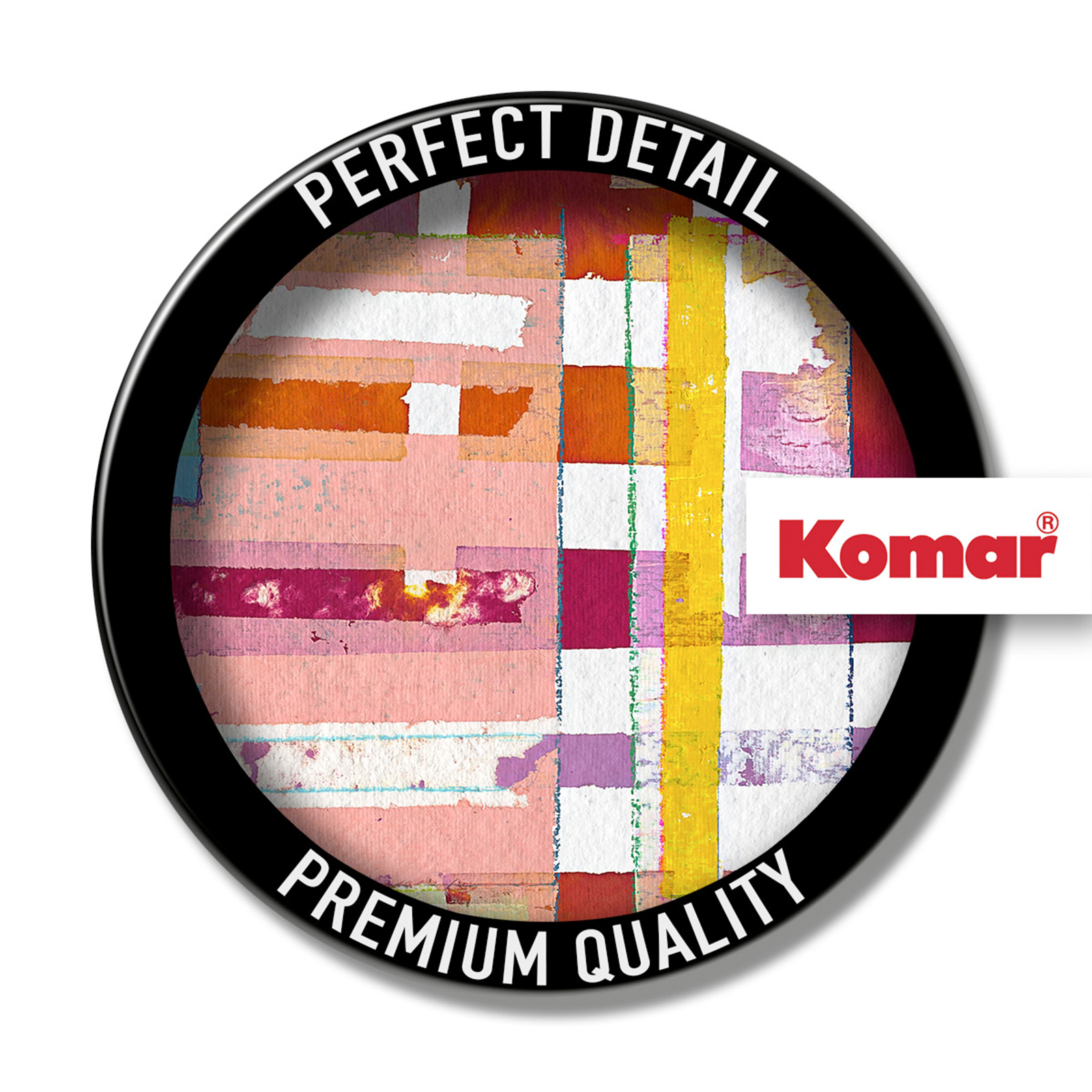 Keilrahmenbild GEOMETRIC STYLE - bunt - 60x90 cm
