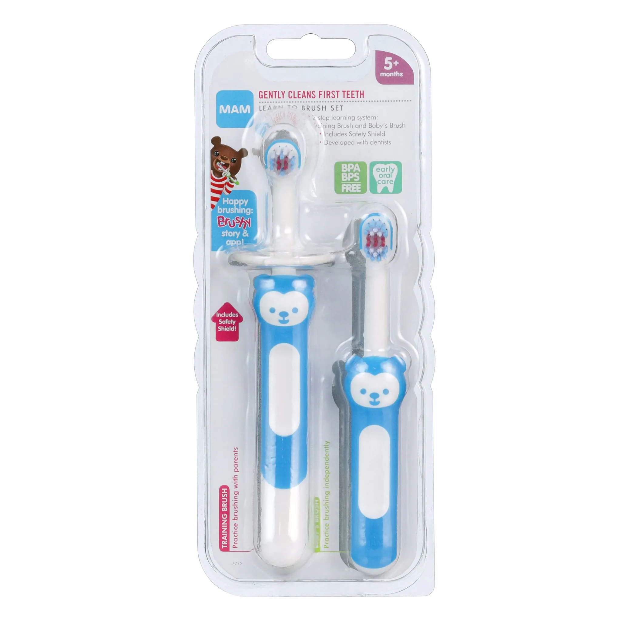 Mam Baby Brosse à Dents Paquet de 2 5mois+