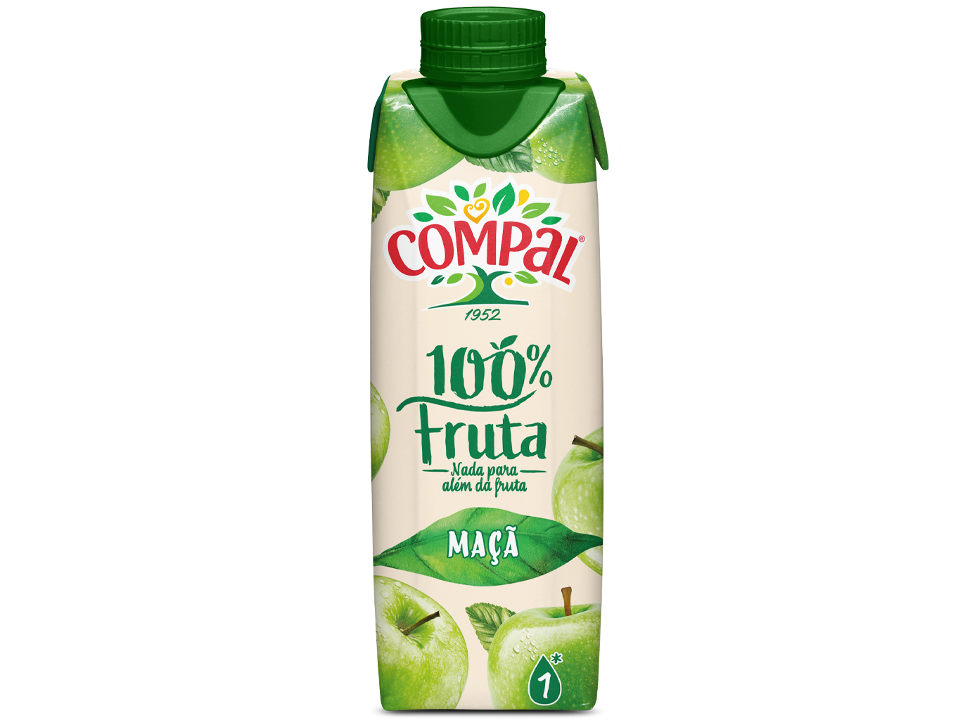 SUMO COMPAL 100% MAÇÃ 0.30L
