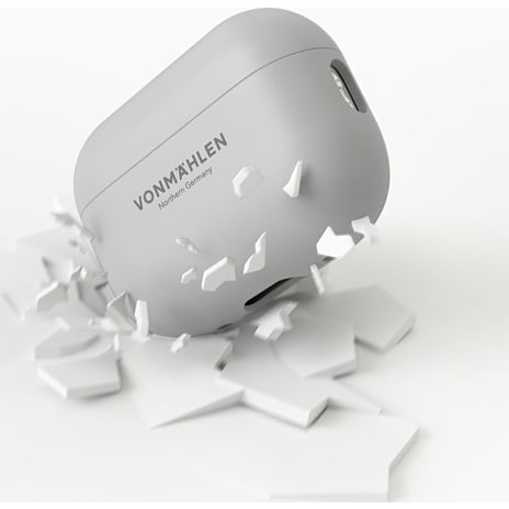 Vonmählen tyndt etui til AirPods Pro 2 - grå