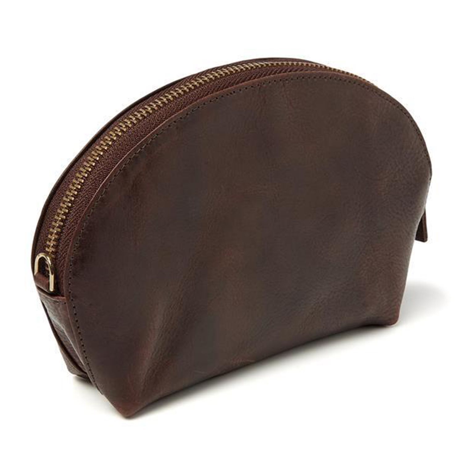 dR Amsterdam Milan Make-Up Bag brown