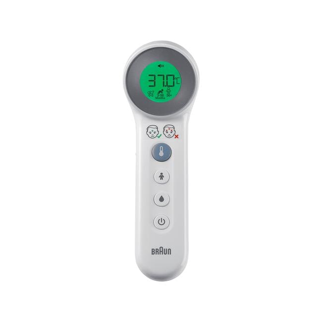 Braun Contactloos + Voorhoofdthermometer Age Precision BNT400
