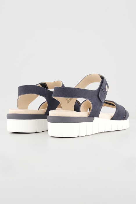 Caprice Komfort-Sandaletten, Klettriegel, Weite H