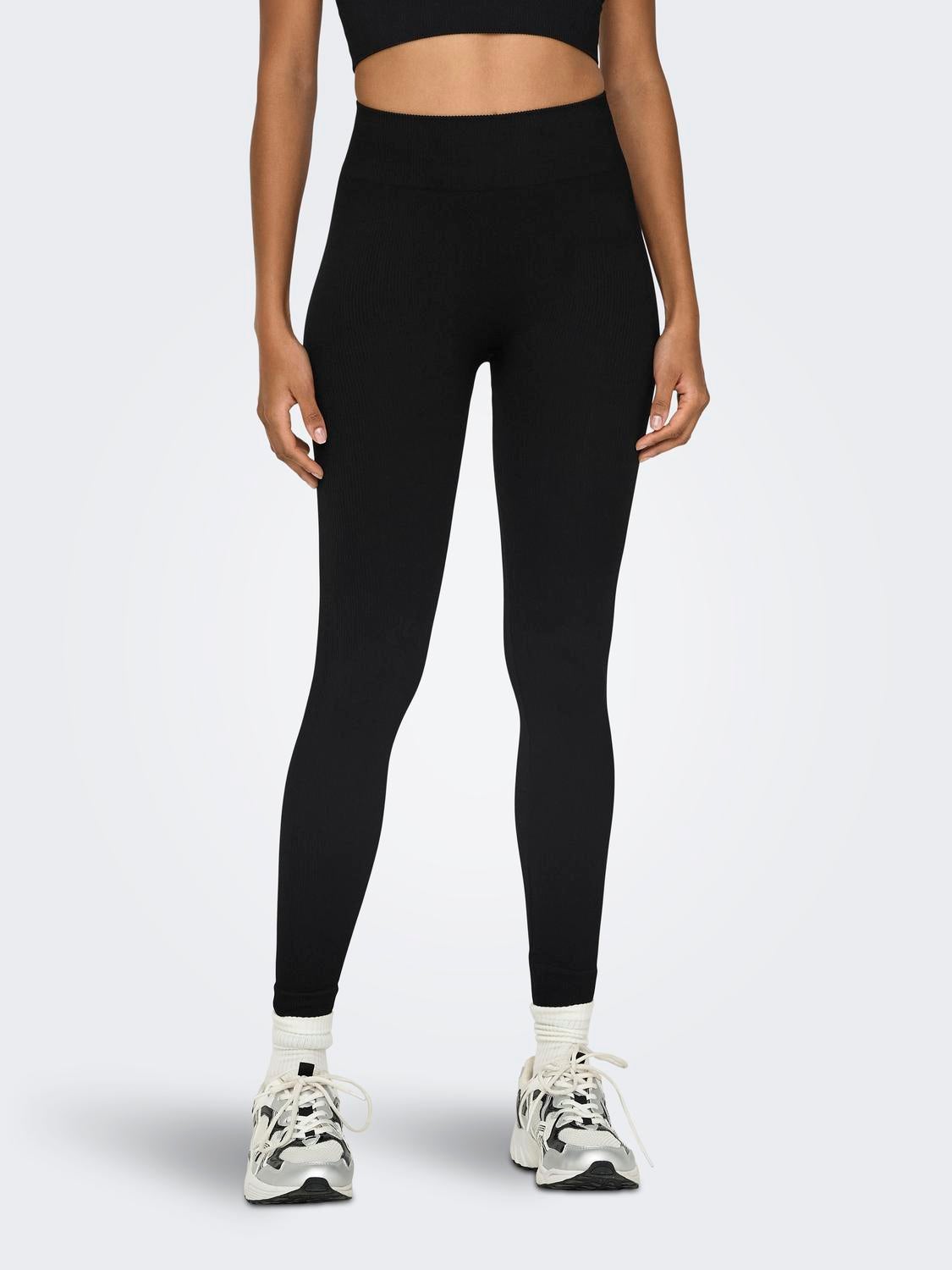 ONPJAIA Hohe Taille Enger Schnitt Sportleggings Black