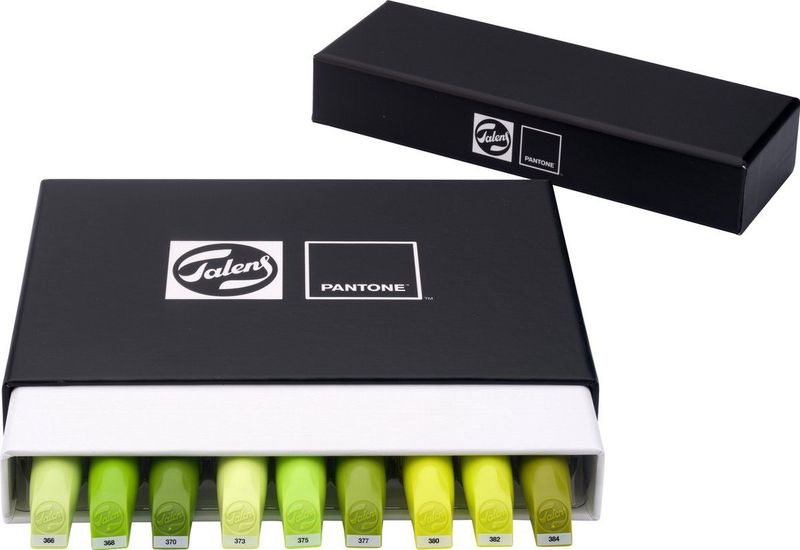 Talens - Pantone Markers - Set van 9 - Waterbasis - Levende Kleuren