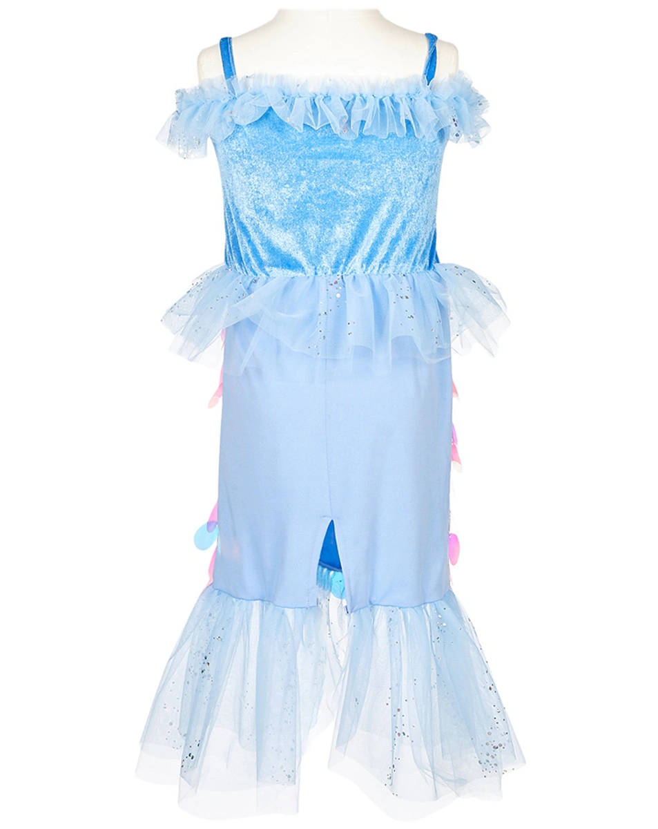 Kostüm-Kleid MEERJUNGFRAU LORELIE in blau