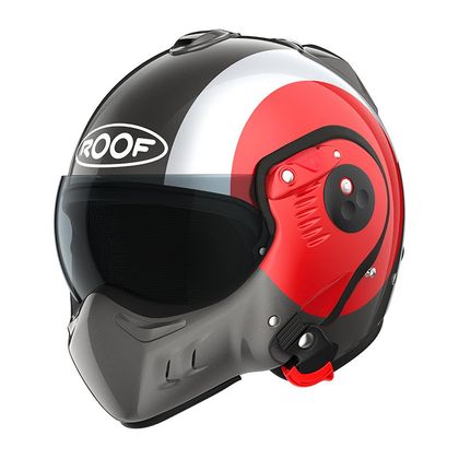 Casque ROOF BOXER ALPHA FOCUS - Rouge / Gris