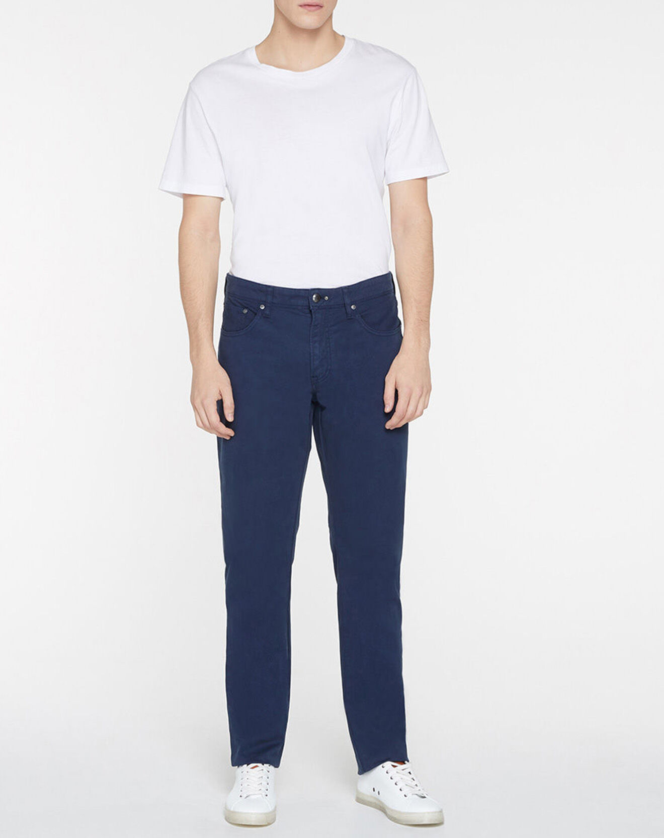 Hackett London Pantalon 5 Poches Armure bleu