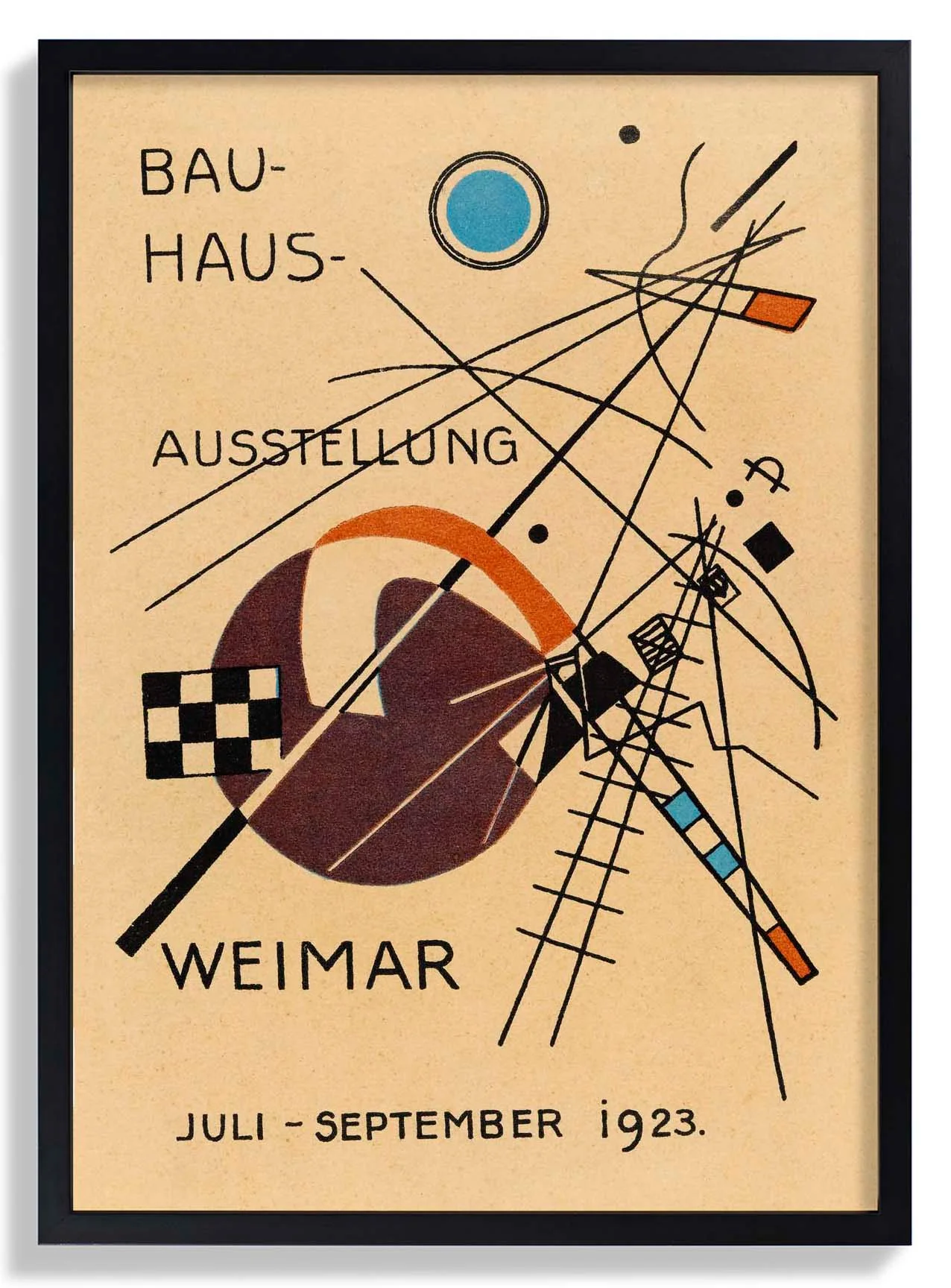 Bauhaus Ausstellung 1923 Weimar von Wassily Kandinsky