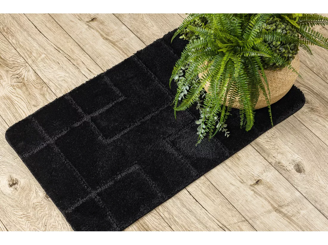 Tapis de salle de bain SUPREME LINES, lignes, antidérapant, doux - no 50x80 cm