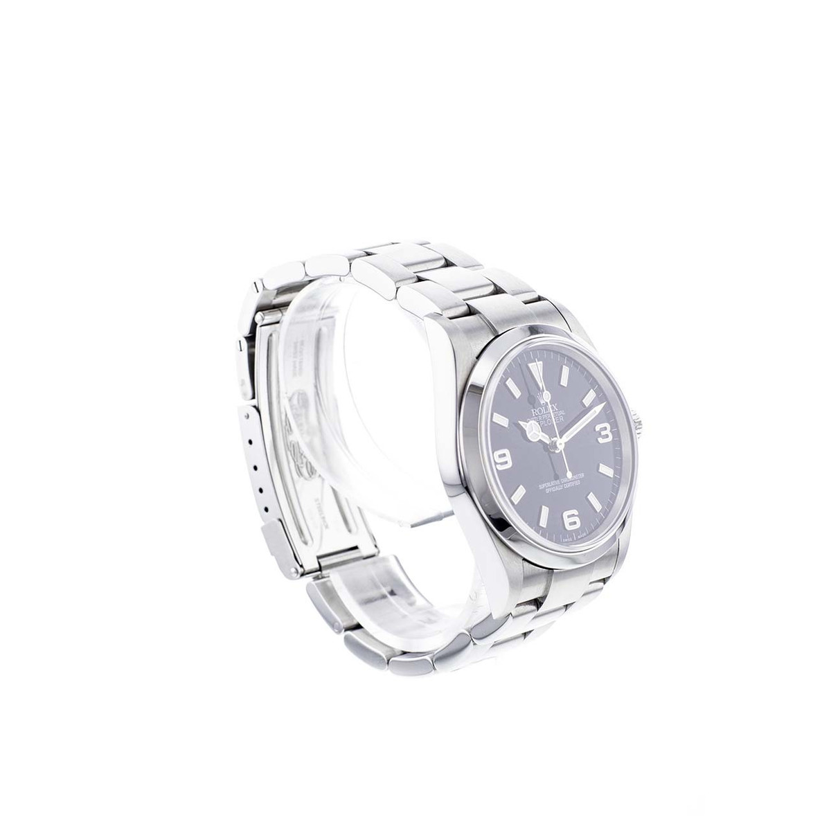 Montre d'occasion Rolex Explorer homme automatique acier