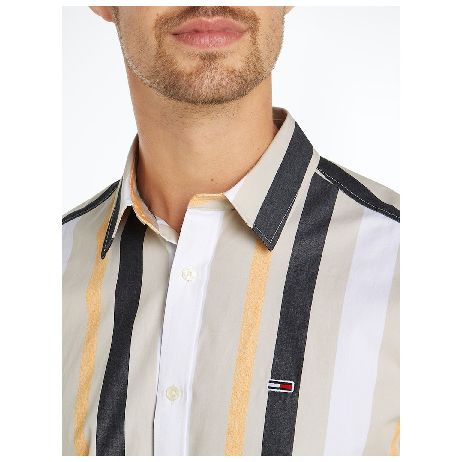 Tommy Jeans TJM RLX STRIPES SHIRT