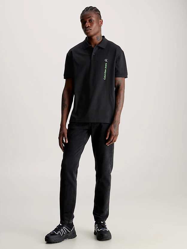 Camisa polo de corte relaxado