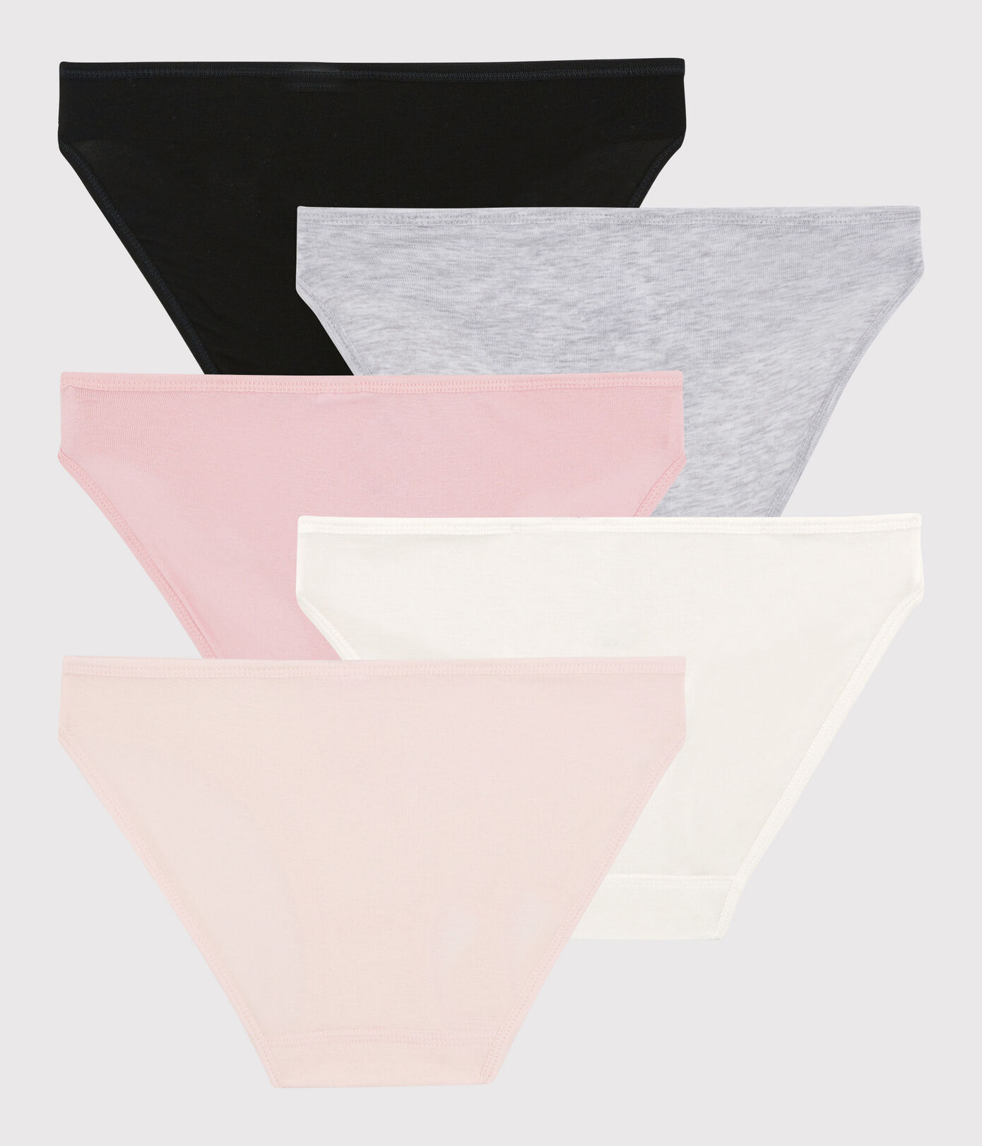 Semainier 5 culottes en coton fin Femme