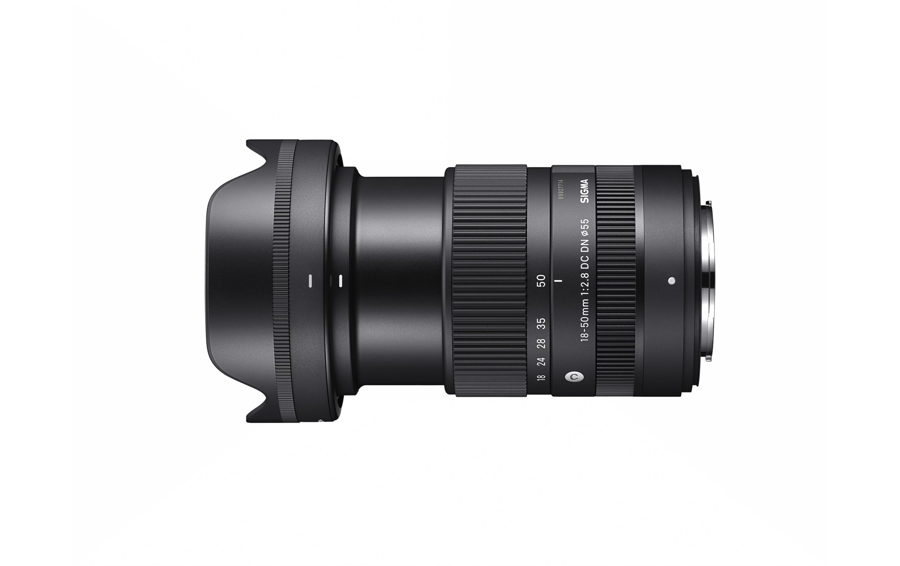 Zoomobjektiv 18-50mm f / 2.8 DC DN Fujifilm X-Mount<br>Kleines, leichtes und helles Standardzoom für spiegellose APS-C-Kameras