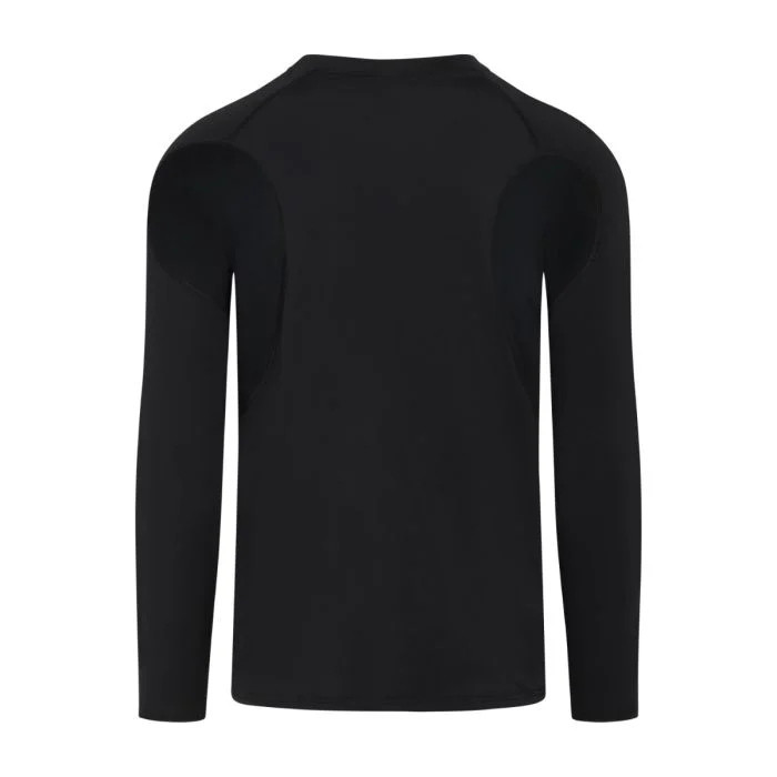 Zebdia Herre Undertøj og basislag Baselayer LS Tee Sort