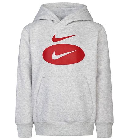 Nike H?ttetr?je - Swoosh - Grey Heather