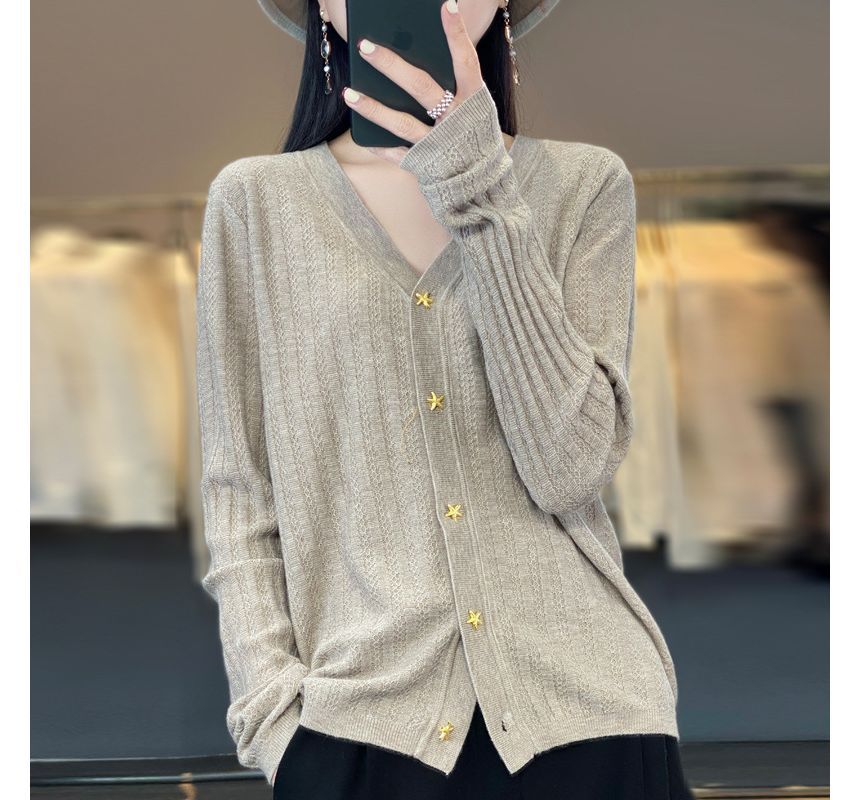 Keiko Girl - V-hals effen geribbeld vest