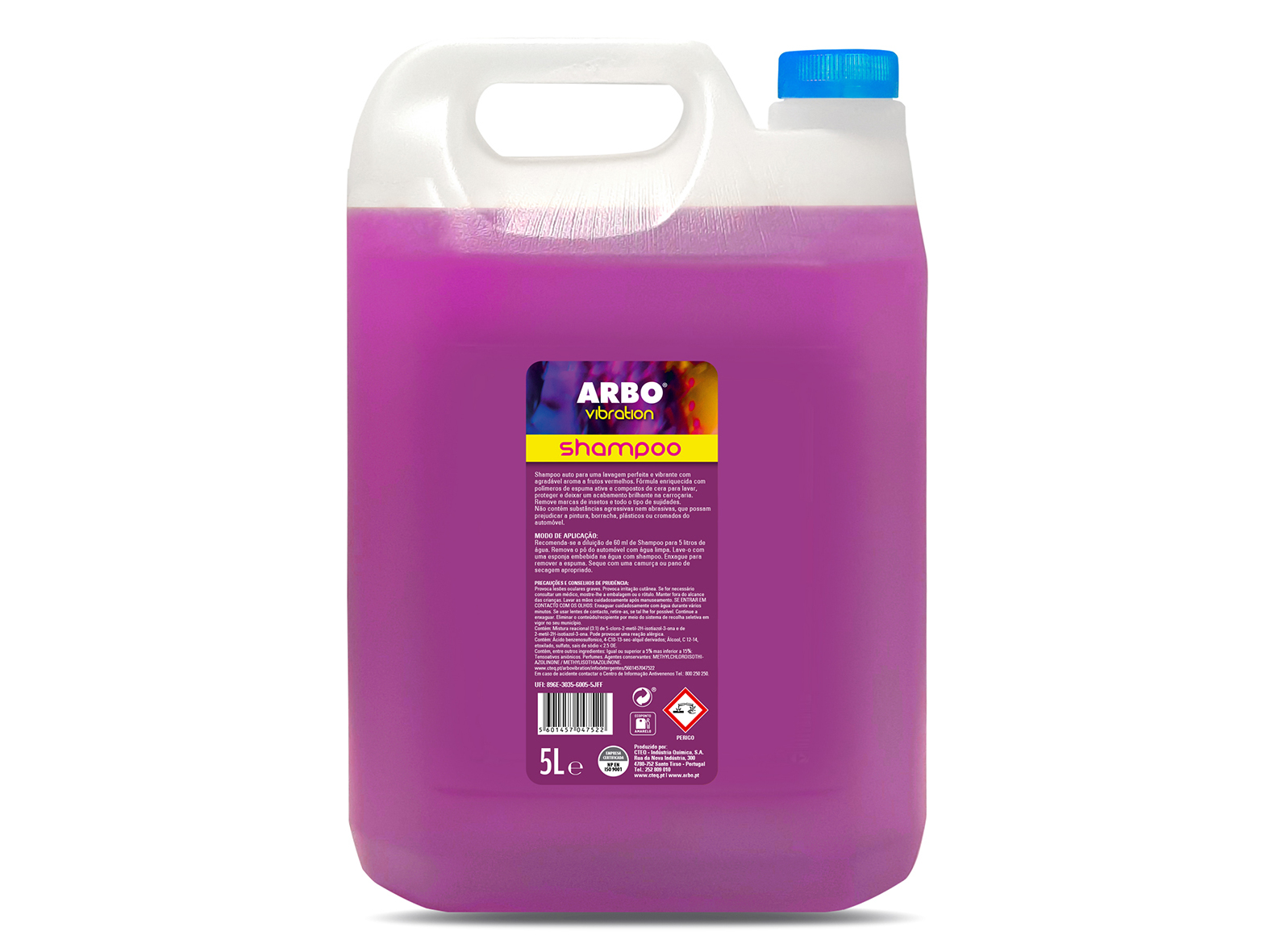 SHAMPOO AUTO ARBO VIBRATION 5L