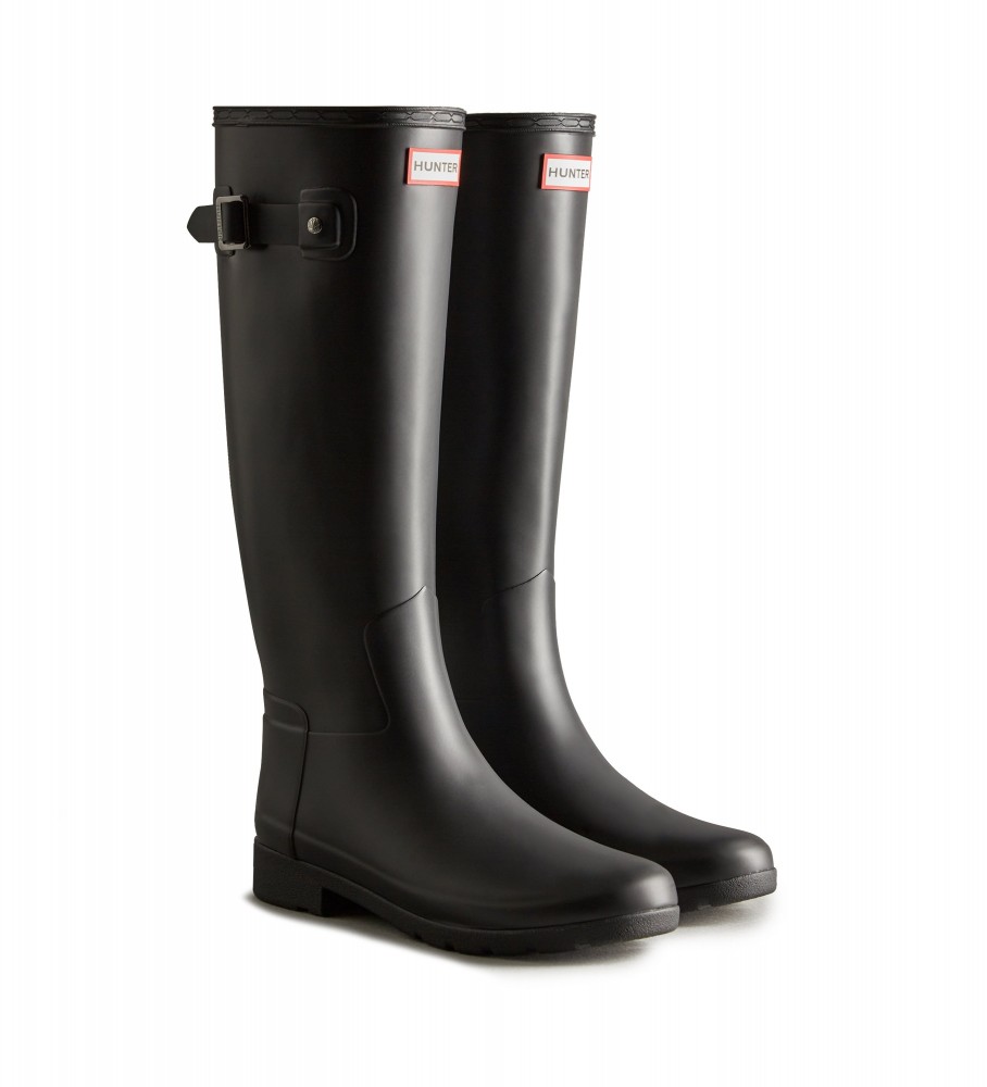 Hunter Botas Tall Orig Refinado negro