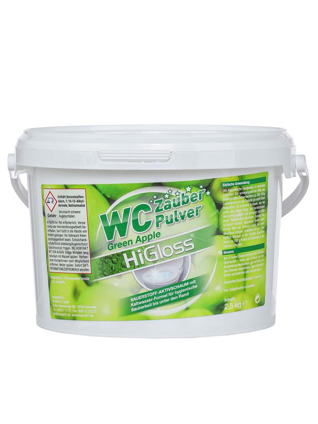 WC Zauber Pulver 2,5 kg mit Schmutzfinder