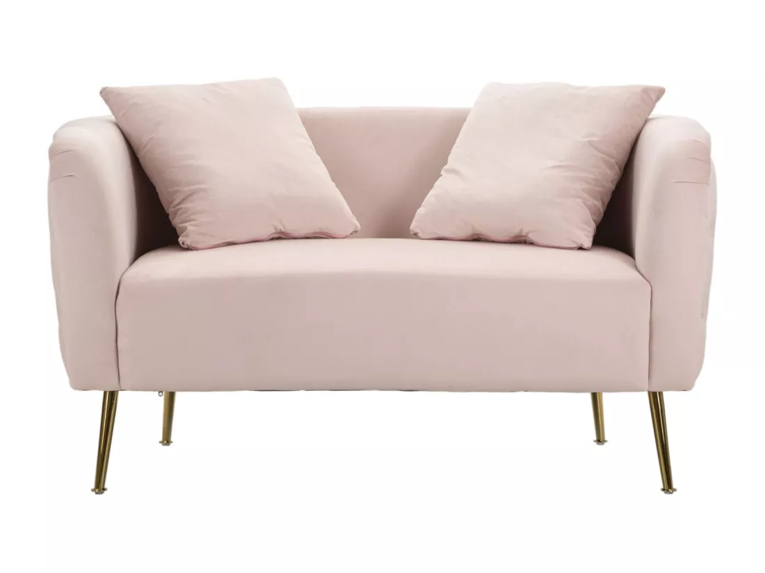 CANAPÉ BUCAREST ROSE CM 127X74X73