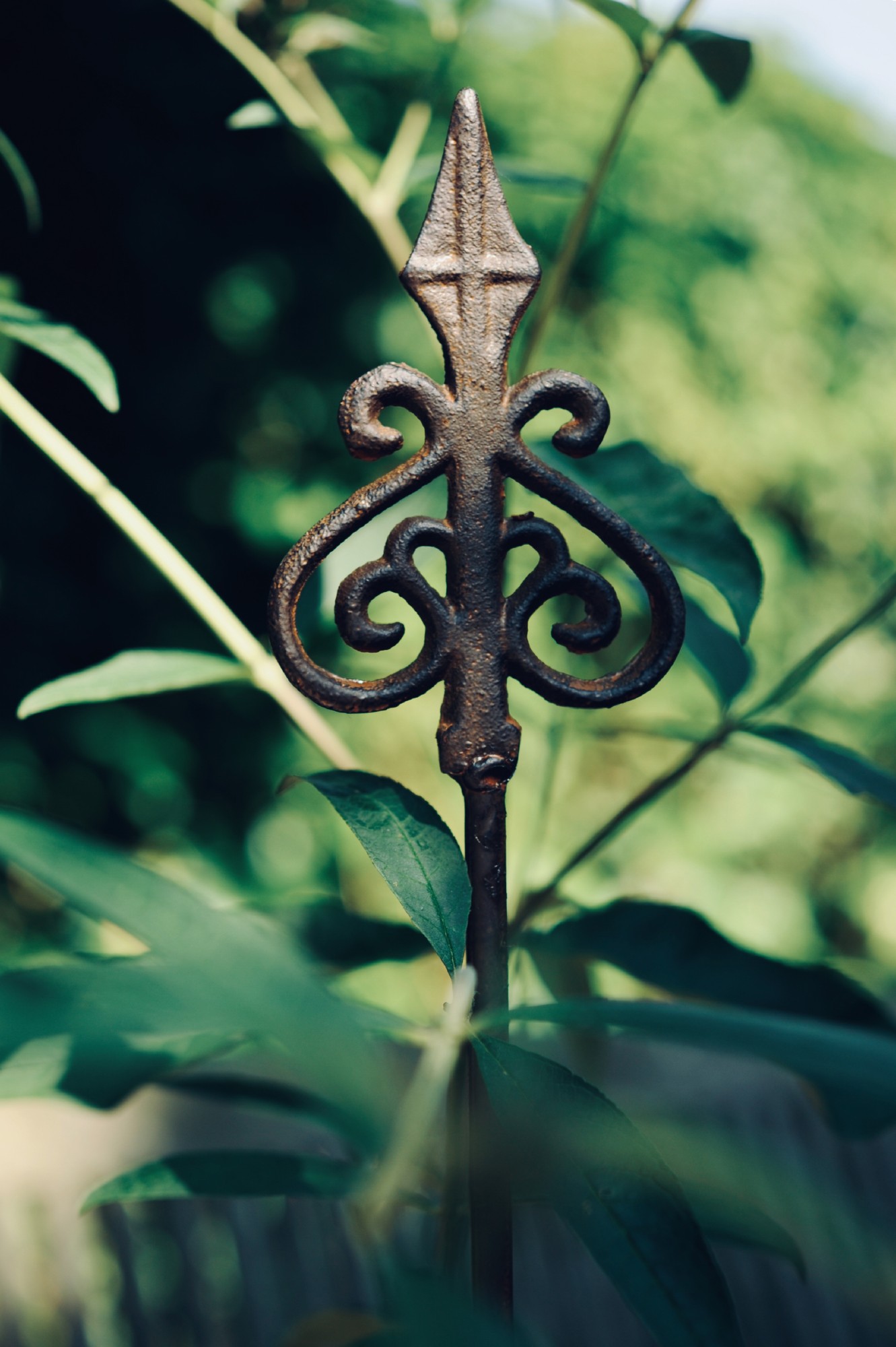 Gartenstecker 'Lilie', T 1 cm, B 8,5 cm, H 110 cm günstig bestellen