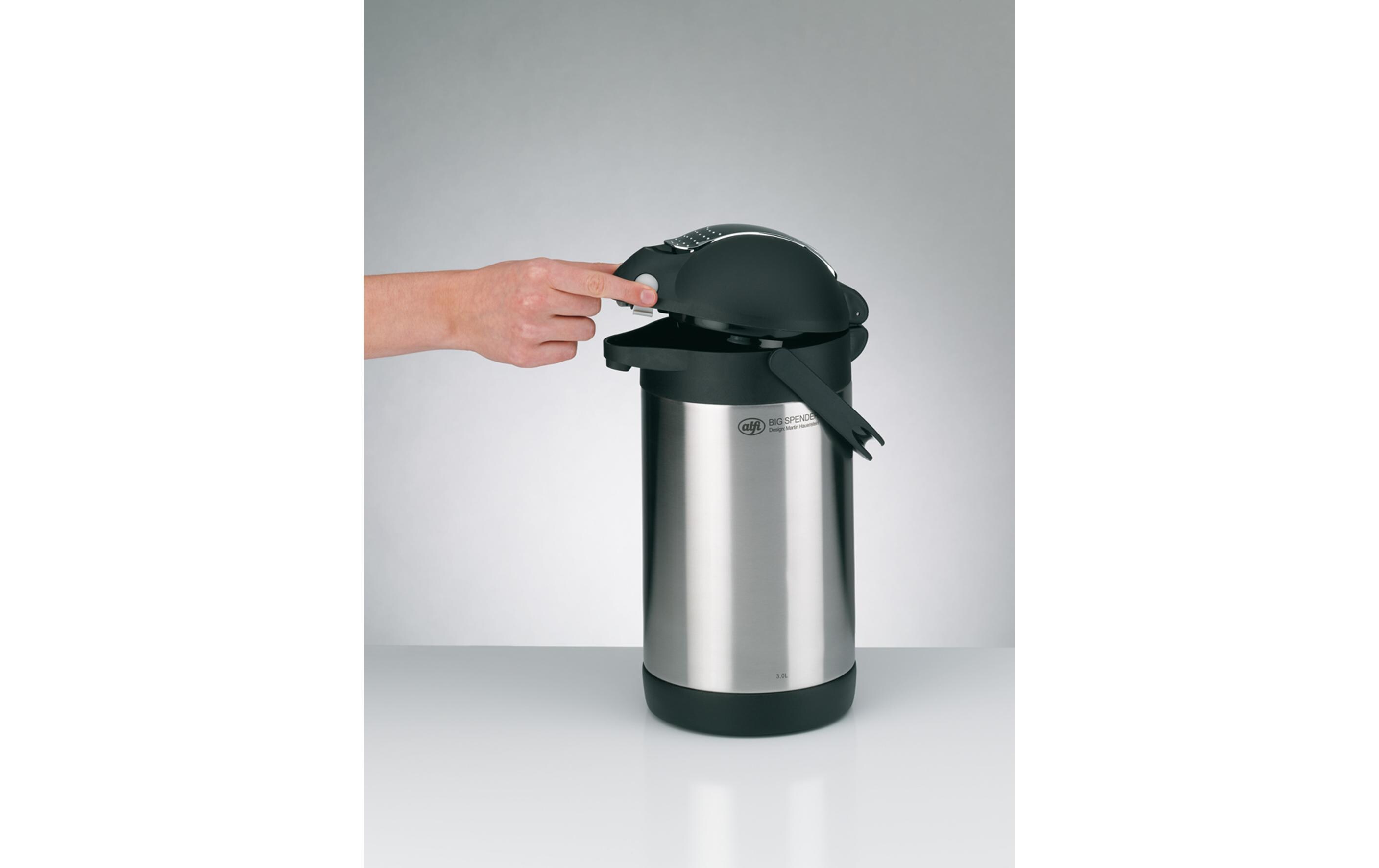 Thermoskanne Big Spender 2200 ml, Silber<br>Isolierte Thermoskanne