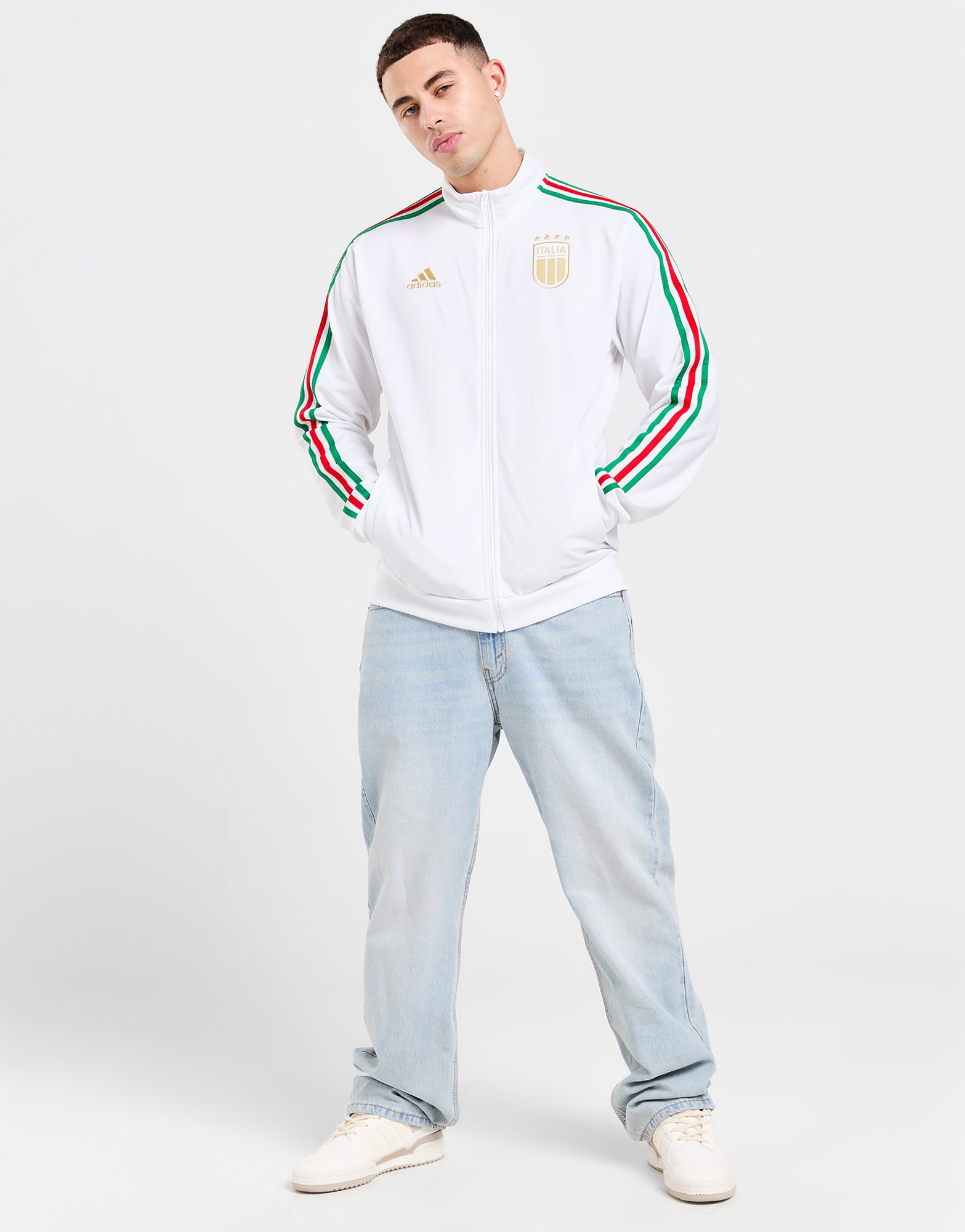 adidas Veste de survêtement Italie DNA