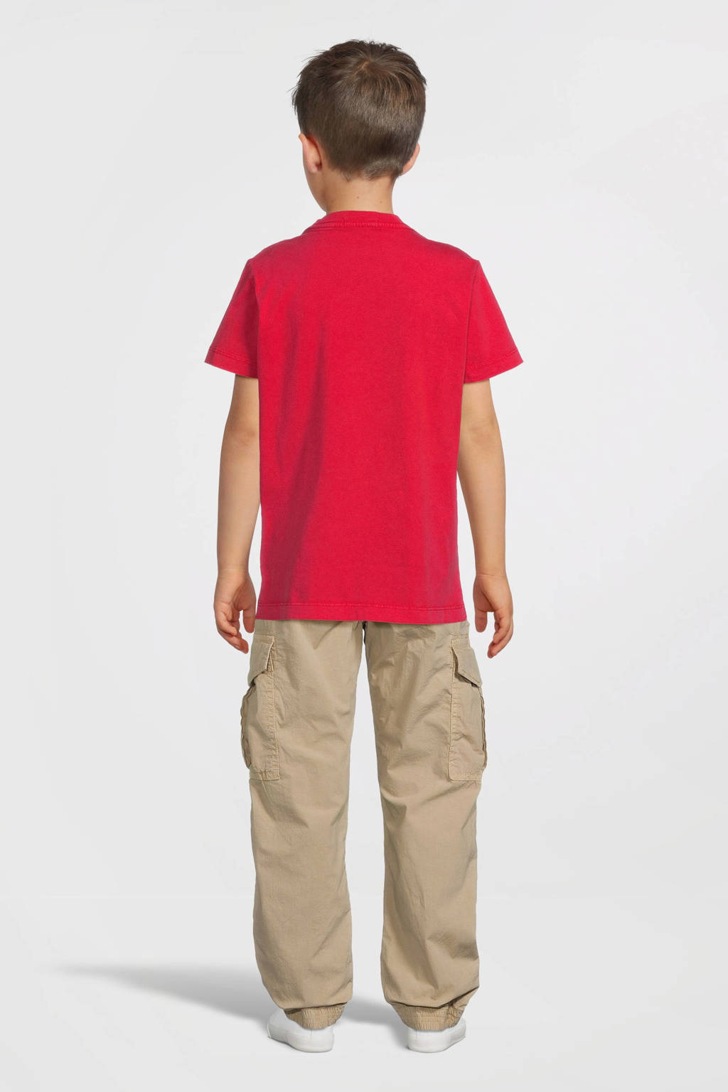 REPLAY T-shirt met tekst