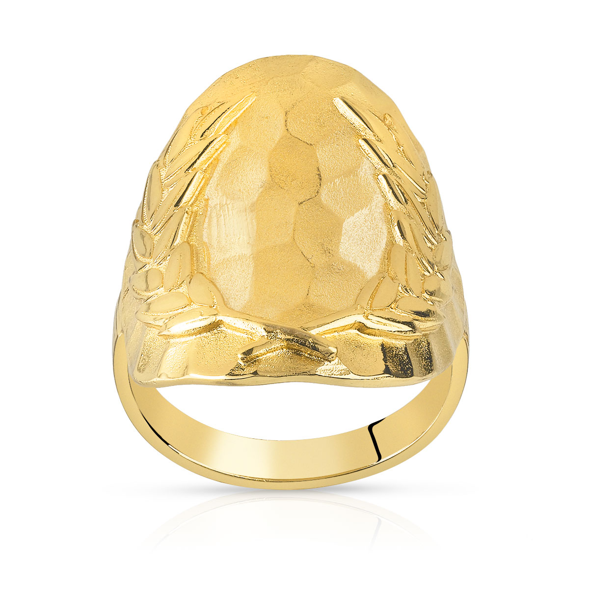 Bague dorée