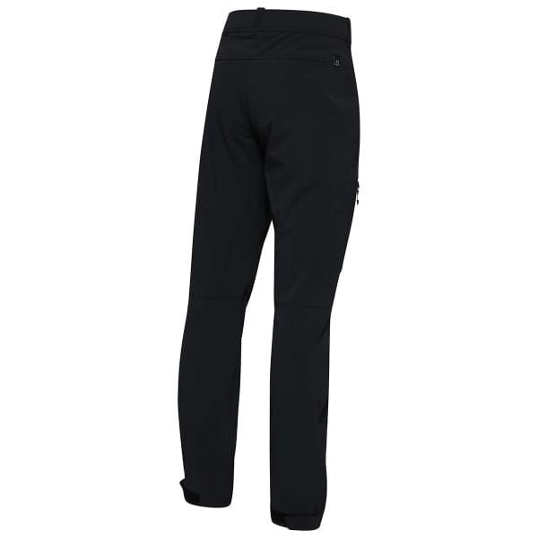 Pantalon ski de randonnée HAGLÖFS MORÄN SOFTSHELL STANDARD PANT ME TRUE BLACK