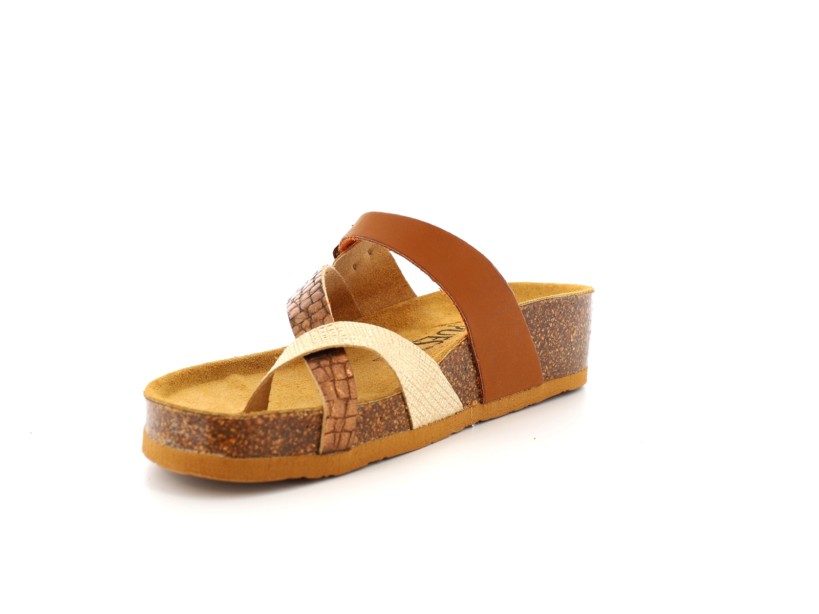 K. daques-GAUDI Matières combinées Multi-Marron