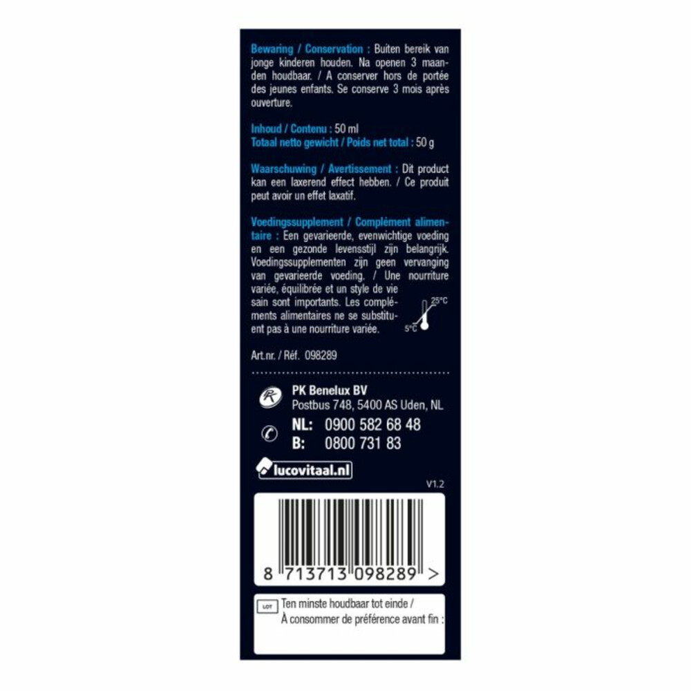 2x Lucovitaal Magnesium Citraat Druppels50 ml