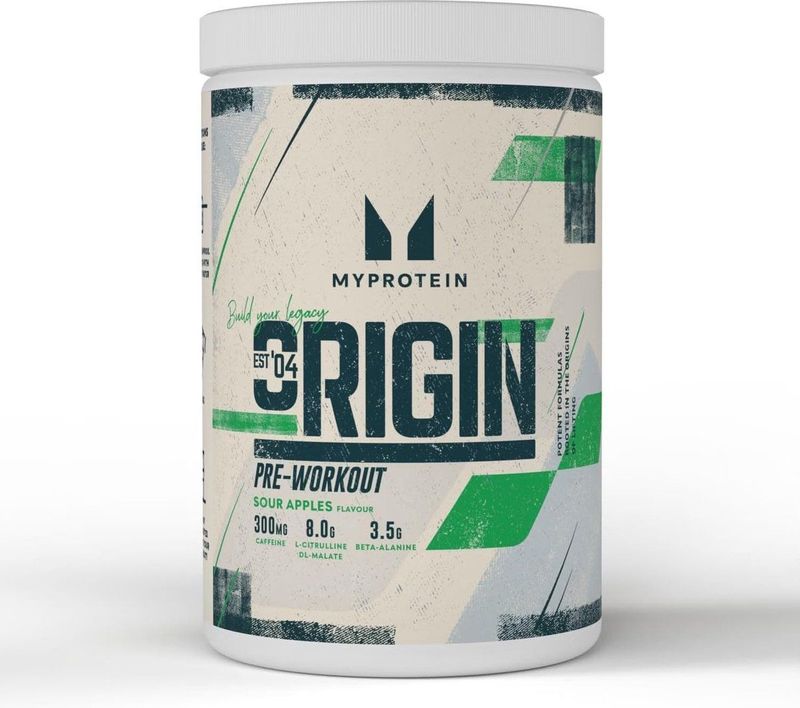 Myprotein - Alpha Pre-workout Poeder - Zure Appel - 600g