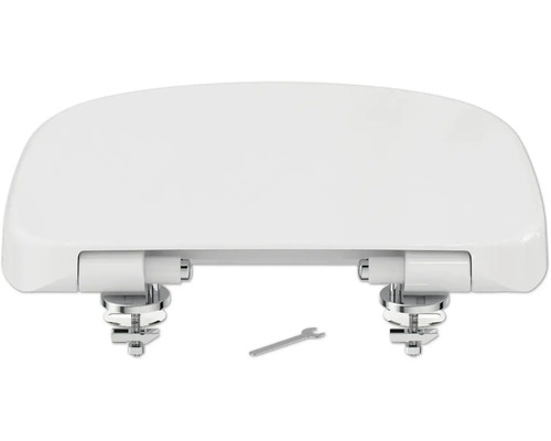 Ideale STANDARD toiletzitting Eurovit Plus Compact wit met soft-close mechanisme T679901