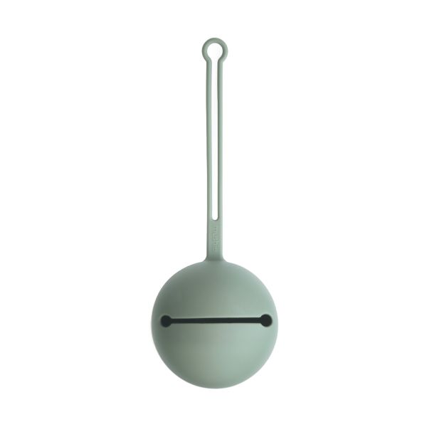 Mushie Siliconen Speenhouder Blush