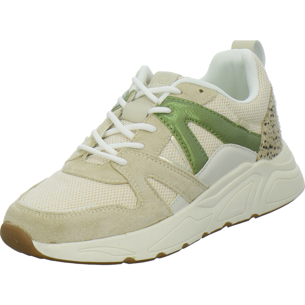 Poelman Sneaker Damen Beige-kombi
