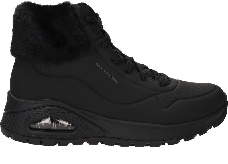 Skechers Uno Rugged Fall Air Sneakers Zwart Dames